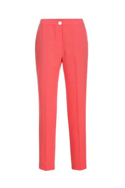 istock orange women's classic pants isolated on white background 1291189388