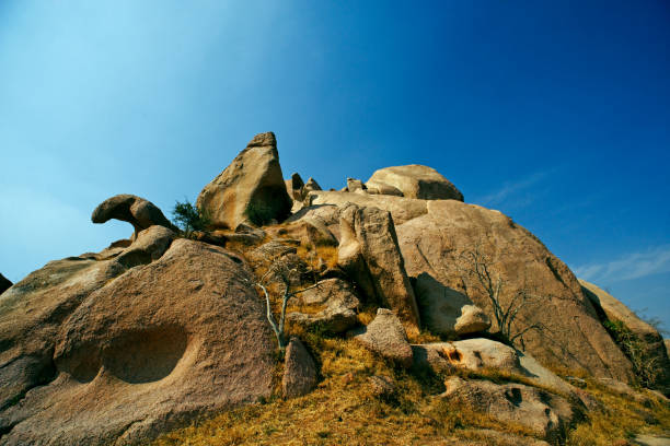 istock Stone Boulders rocks-IDAR hills Ditrict Sabarkantha 1291190259