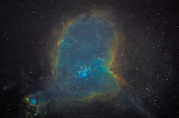 istock IC1805 Heart nebula in HST palette 1291190874