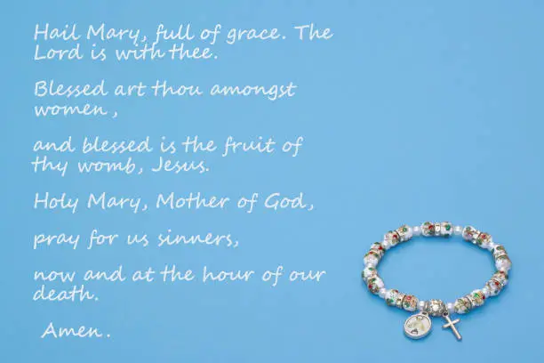 Photo of Rosary Bracelet And Prayer