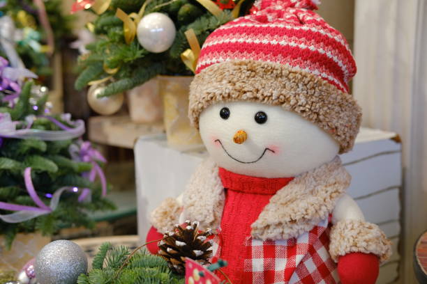 istock Cute snow man decoration For Christmas 1291199214