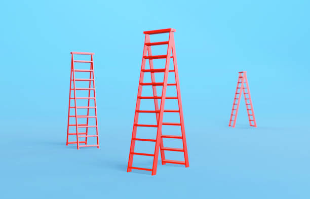 istock 3D Stairs. Growth And Success Concept. 1291209942