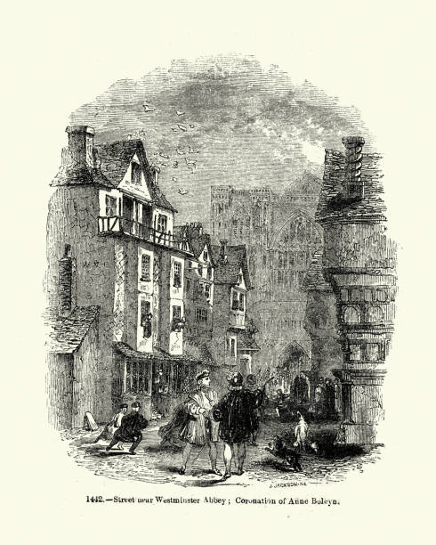istock Tudor London, Street near Westminster Abbey 1291232255