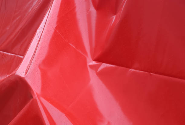 istock Close up detailed view on plastic foil and plastic surfaces 1291242222