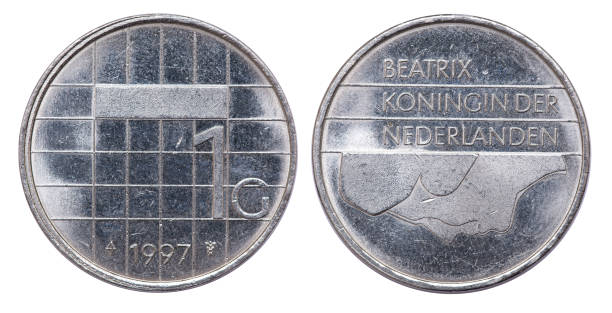 istock Netherlands guilder coin closeup 1997 1291247686