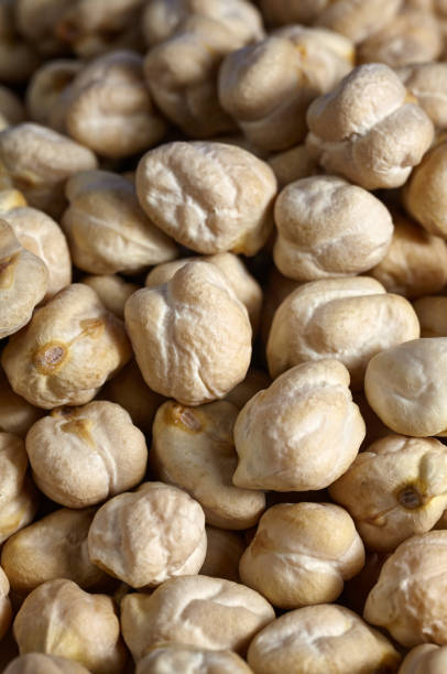 istock Close up picture of chickpea, selective focus. 1291250260