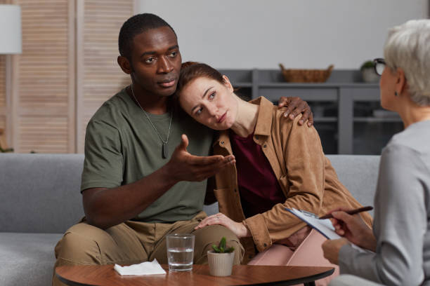 istock Psychological therapy for couple 1291253947