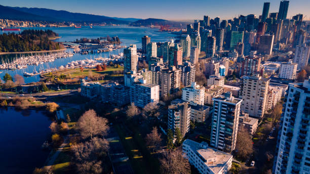 Vancouver's West End, bordered by Stanley Park