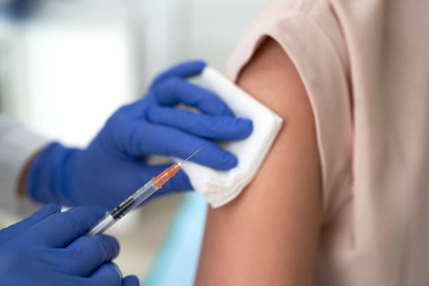istock Vaccine injection it use for prevention and immunization from COVID-19 1291270746