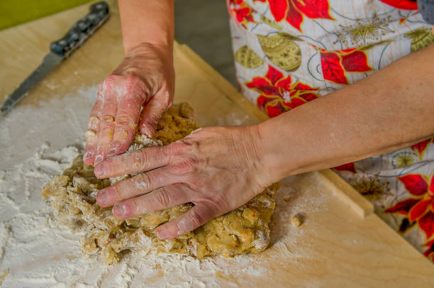 Dough for tozzetti type cantucci