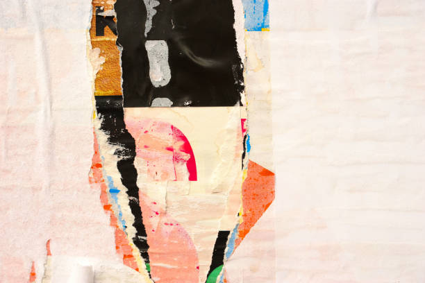 istock Old ripped blank torn paper crumpled creased posters grunge textures backdrop backgrounds placard letters 1291284299