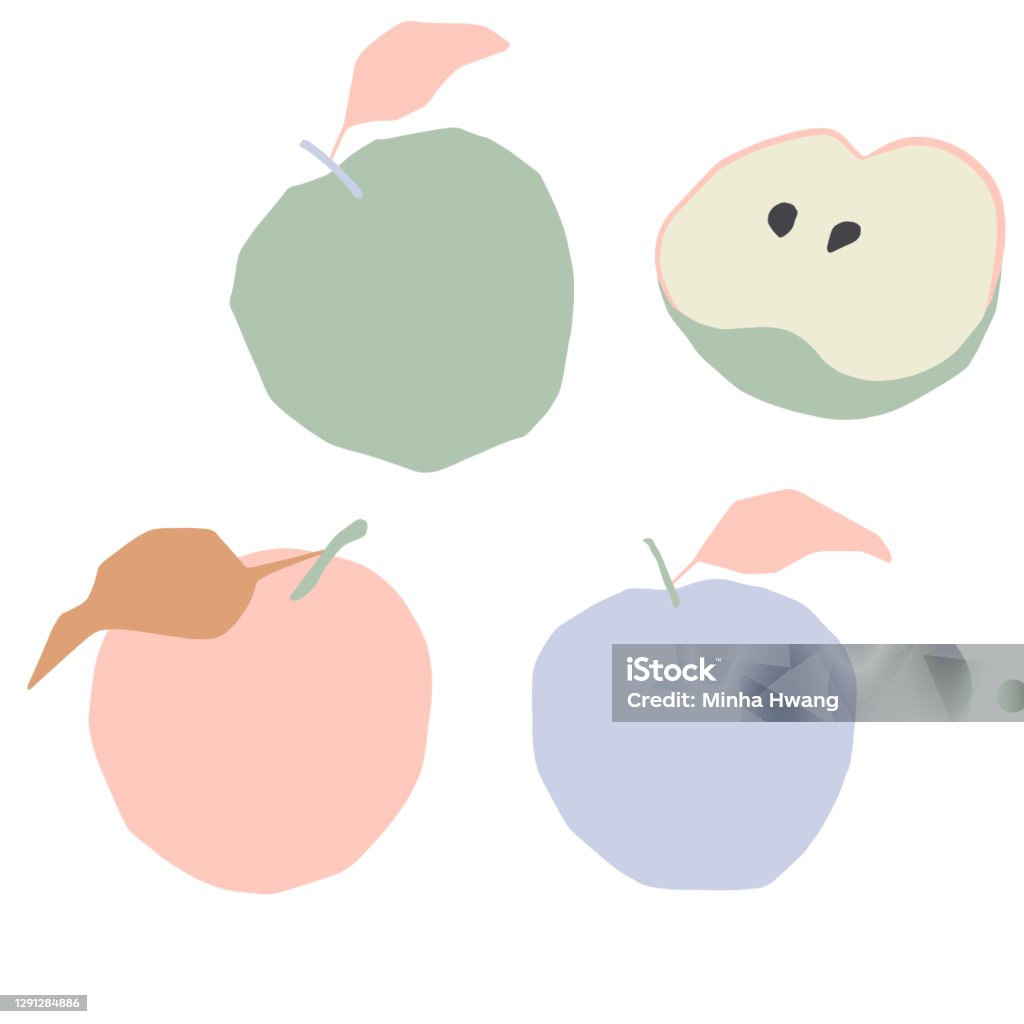 Abstract Apple Sample Vector Abstract Apple Illustration Graphic Resource Stock Illustration ...