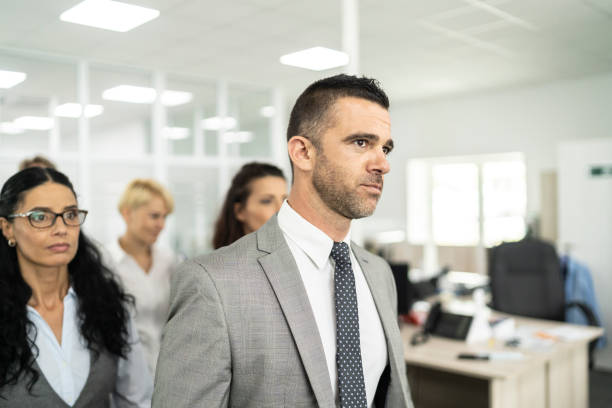 istock Confident business team in office 1291299872