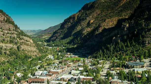 istock Ouray, Colorado from the Air 1291300385