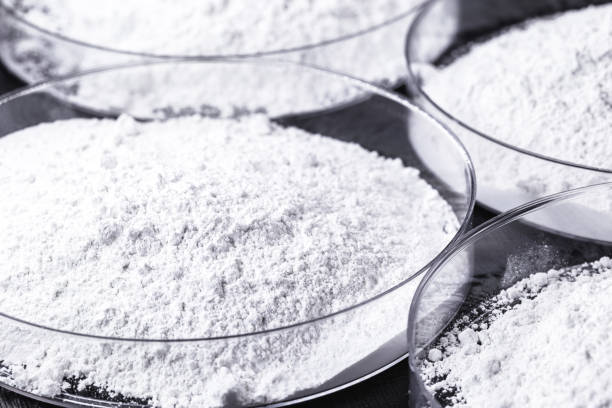 istock Calcium carbonate is a chemical substance with the formula CaCO. Main alkaline component of rocks such as limestones. Result of the reaction of calcium oxide with carbon dioxide 1291313033