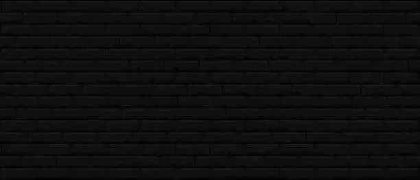 Vector illustration of Brick wall pattern seamless background. Realistic decorative background. Vector illustration