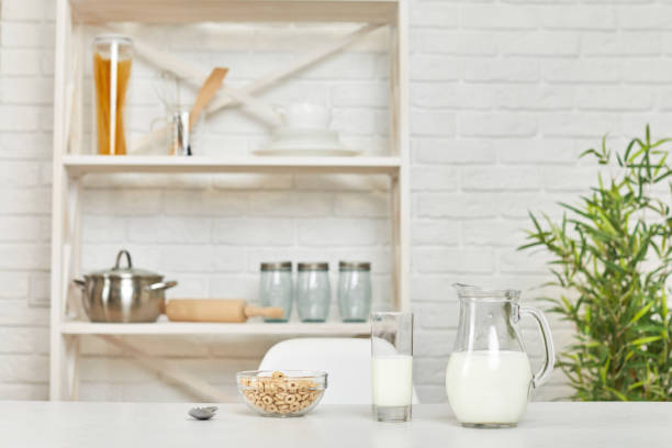 istock breakfast with cereal with the milk 1291348406