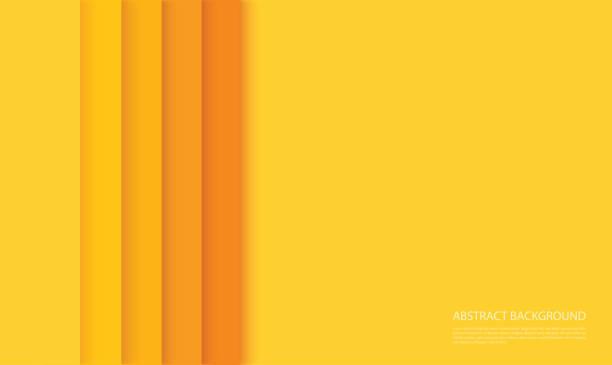 abstrakte moderne gelbe linien hintergrundvektor illustration eps10 - techno backgrounds textured yellow stock-grafiken, -clipart, -cartoons und -symbole