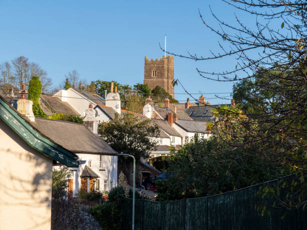istock Westleigh village near Bideford, North Devon, England. 1291360588