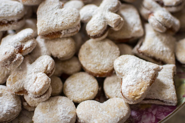 istock Vanilice, Serbian bite-sized small Vanilla cookies 1291364350