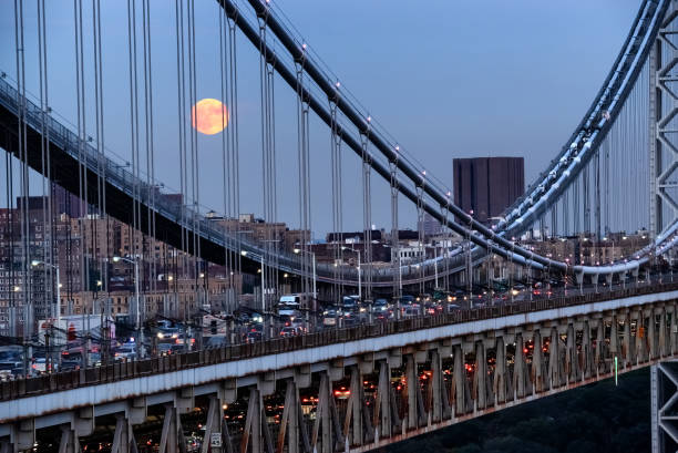 George Washington Bridge in New York, USA