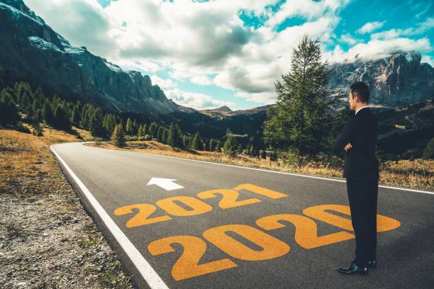 istock The 2021 New Year journey and future vision concept 1291386189