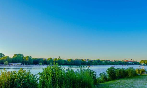 istock Evening Mood City Park Nuremberg Germany 1291387567