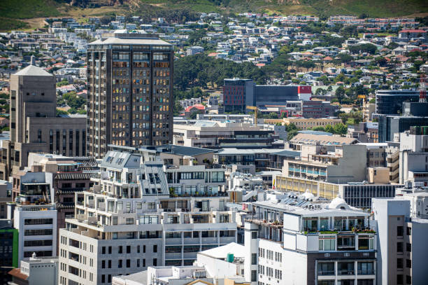 istock Cape Town City scape Close up view 1291397537
