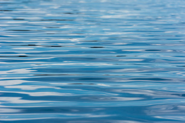 istock Abstract image of a blue lake 1291405180