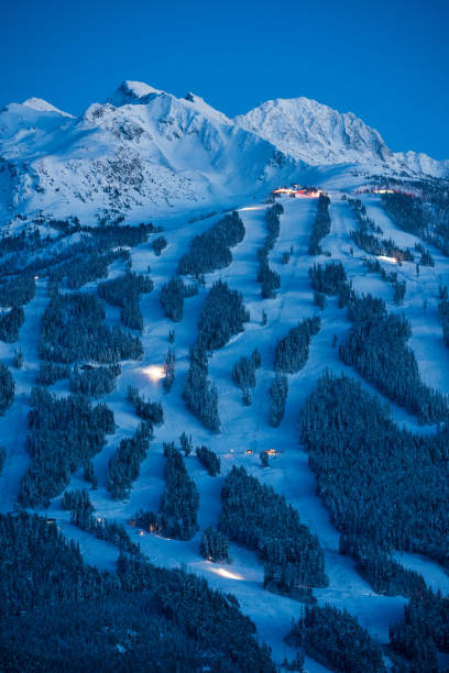 istock Winter scenery in Whistler, Canada 1291405301