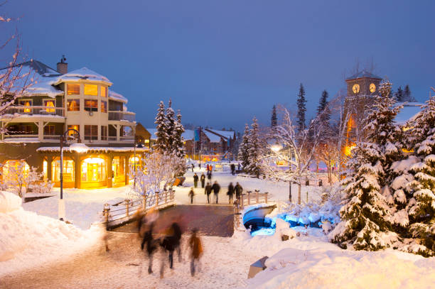 istock Whistler village during winter 1291405404