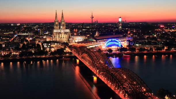 istock Cologne Germany Europe The Dome in the night 1291409632