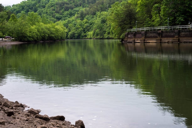 istock Part of a dam on the Ocoee River in TN 1291410139