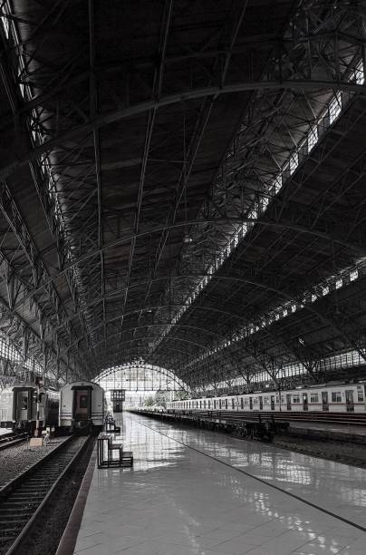 istock Tanjung Priok Railway Station in Indonesia 1291418423