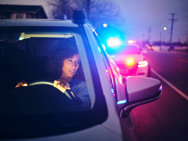 istock Nightime Police Traffic Stop 1291418872