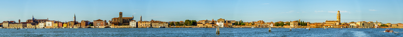 historic buildings in Venice - Italy - near canale grande
