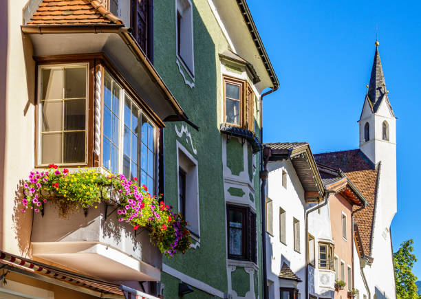 old town of Sterzing in Italy - photo