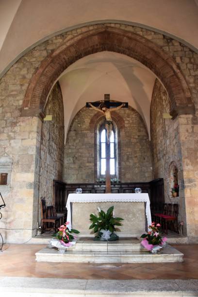 istock Monteriggioni, an Italian medieval town 1291428477