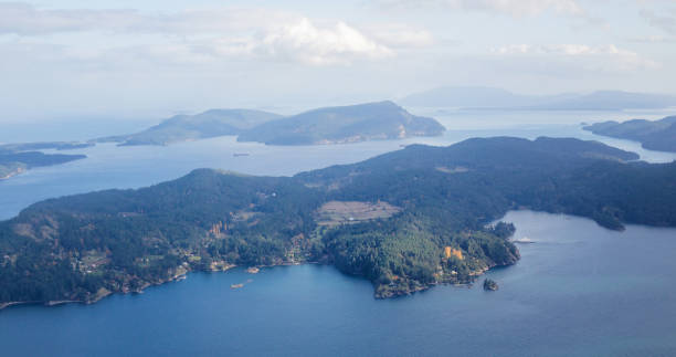 istock Gulf Islands, BC, From Above 1291439473