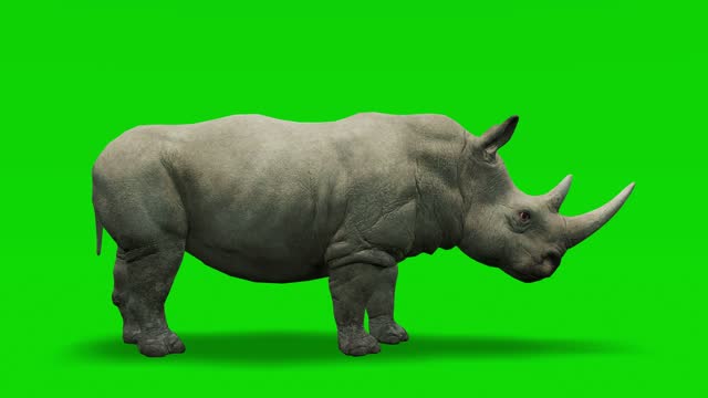 Rhino Cartoon Stock Videos and Royalty-Free Footage - iStock