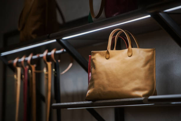 istock Elegant handbag in a store 1291444991