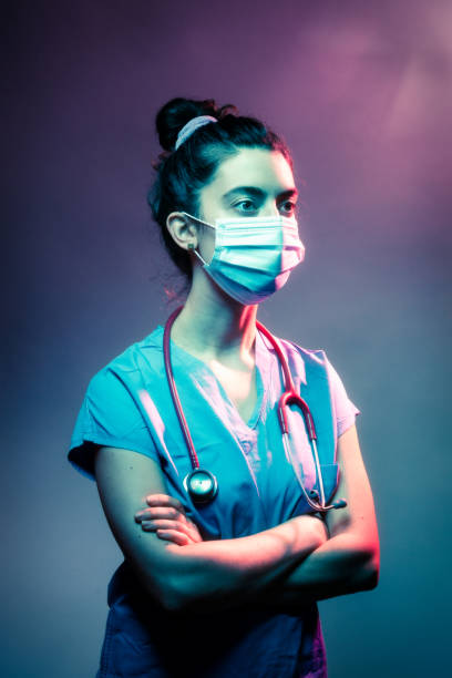 istock Brave Healthcare Worker Wearing PPE 1291458283