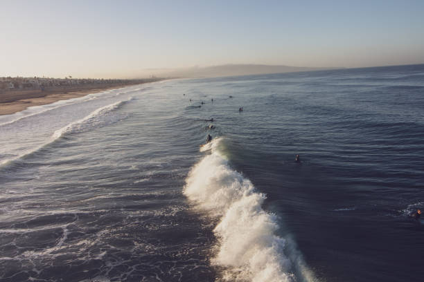 istock Surfers at Manhattan Beach 1291458438
