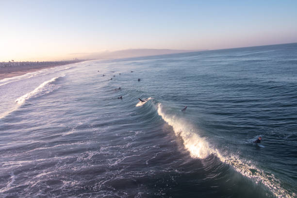istock Surfers at Manhattan Beach 1291458503