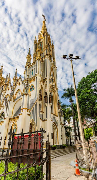 istock Catholic Church Neogothic Style 1291460696