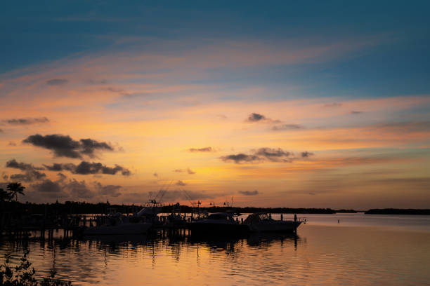 istock Florida Keys sunset scene - Key largo 1291473783