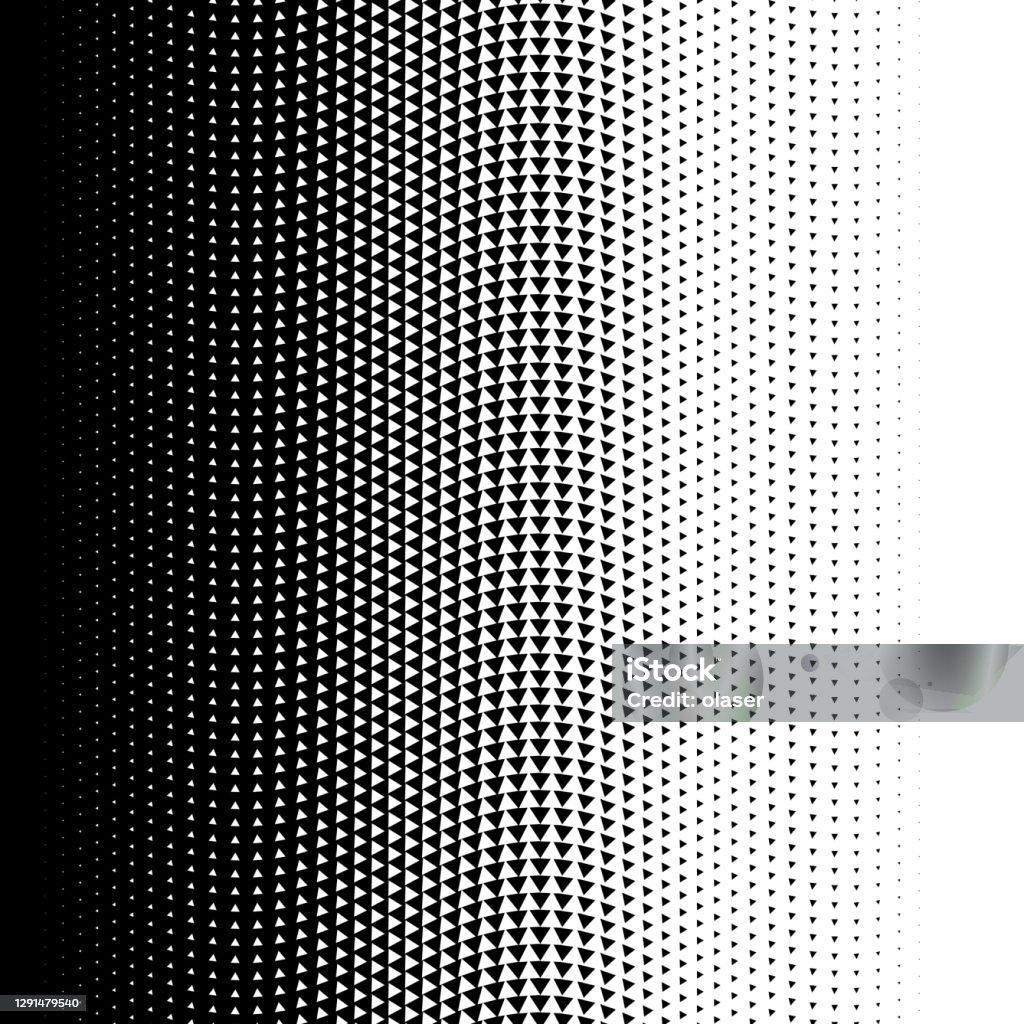 Solid Triangles In Fading Wave Pattern Stock Illustration - Download ...