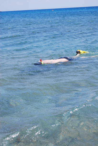 istock Snorkeling in the Mediterranean ocean 1291479617