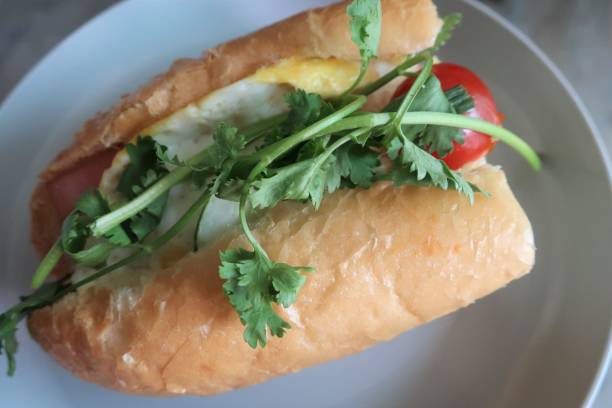 istock Vietnamese traditional rice baguette Banmi 1291488969