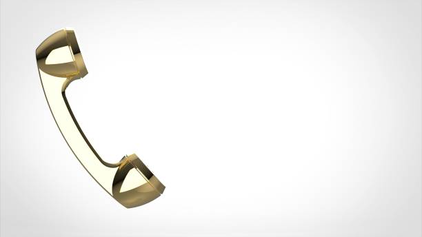 istock telephone receiver gold side left 3d 1291500960